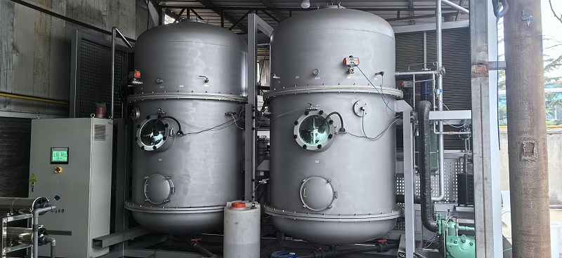 化學鎳廢水低溫蒸發項目現場